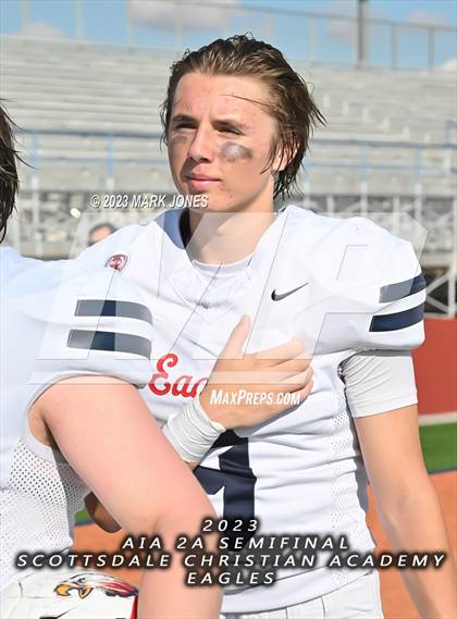 Thumbnail 1 in Scottsdale Christian Academy @ Arizona Lutheran Academy (AIA 2A Semifinal) photogallery.