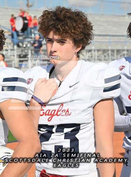 Thumbnail 3 in Scottsdale Christian Academy @ Arizona Lutheran Academy (AIA 2A Semifinal) photogallery.