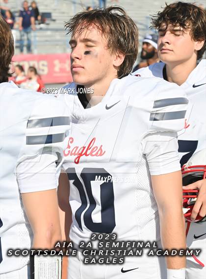 Thumbnail 2 in Scottsdale Christian Academy @ Arizona Lutheran Academy (AIA 2A Semifinal) photogallery.