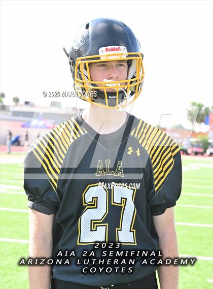 Thumbnail 1 in Scottsdale Christian Academy @ Arizona Lutheran Academy (AIA 2A Semifinal) photogallery.