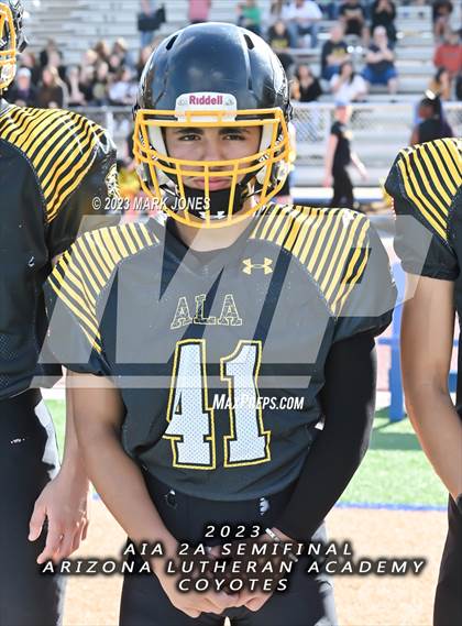 Thumbnail 2 in Scottsdale Christian Academy @ Arizona Lutheran Academy (AIA 2A Semifinal) photogallery.