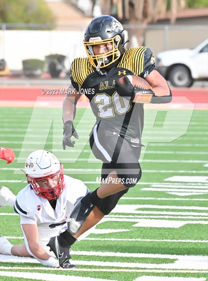 Thumbnail 2 in Scottsdale Christian Academy @ Arizona Lutheran Academy (AIA 2A Semifinal) photogallery.