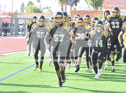 Thumbnail 2 in Scottsdale Christian Academy @ Arizona Lutheran Academy (AIA 2A Semifinal) photogallery.