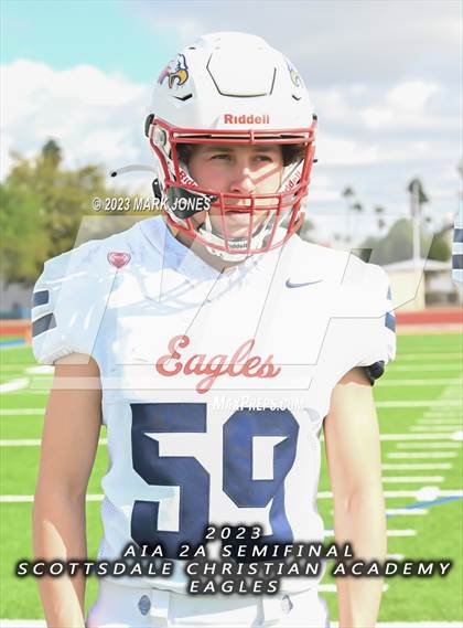 Thumbnail 2 in Scottsdale Christian Academy @ Arizona Lutheran Academy (AIA 2A Semifinal) photogallery.