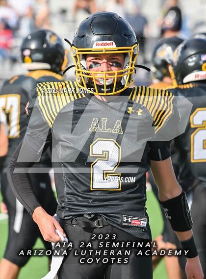 Thumbnail 2 in Scottsdale Christian Academy @ Arizona Lutheran Academy (AIA 2A Semifinal) photogallery.