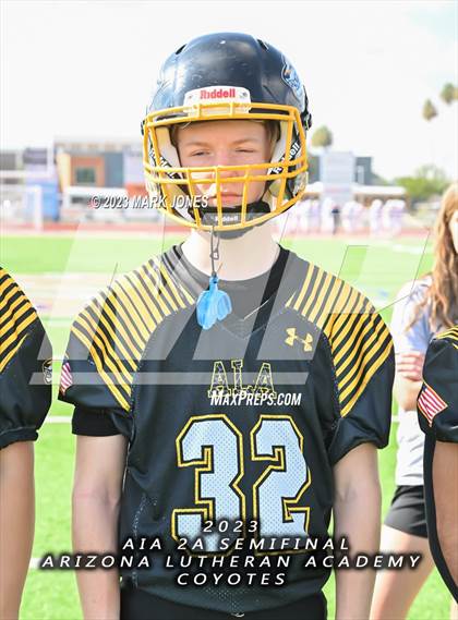 Thumbnail 3 in Scottsdale Christian Academy @ Arizona Lutheran Academy (AIA 2A Semifinal) photogallery.