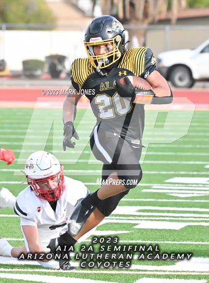 Thumbnail 3 in Scottsdale Christian Academy @ Arizona Lutheran Academy (AIA 2A Semifinal) photogallery.