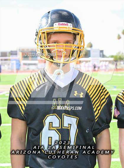 Thumbnail 1 in Scottsdale Christian Academy @ Arizona Lutheran Academy (AIA 2A Semifinal) photogallery.