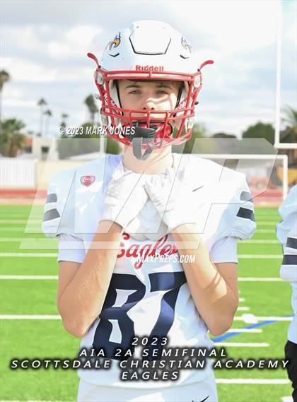 Thumbnail 1 in Scottsdale Christian Academy @ Arizona Lutheran Academy (AIA 2A Semifinal) photogallery.