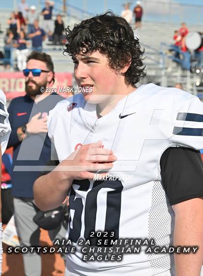 Thumbnail 2 in Scottsdale Christian Academy @ Arizona Lutheran Academy (AIA 2A Semifinal) photogallery.