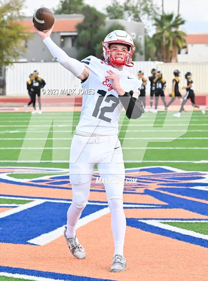 Thumbnail 1 in Scottsdale Christian Academy @ Arizona Lutheran Academy (AIA 2A Semifinal) photogallery.