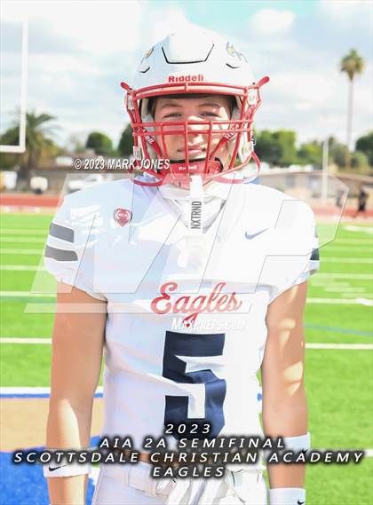 Thumbnail 3 in Scottsdale Christian Academy @ Arizona Lutheran Academy (AIA 2A Semifinal) photogallery.