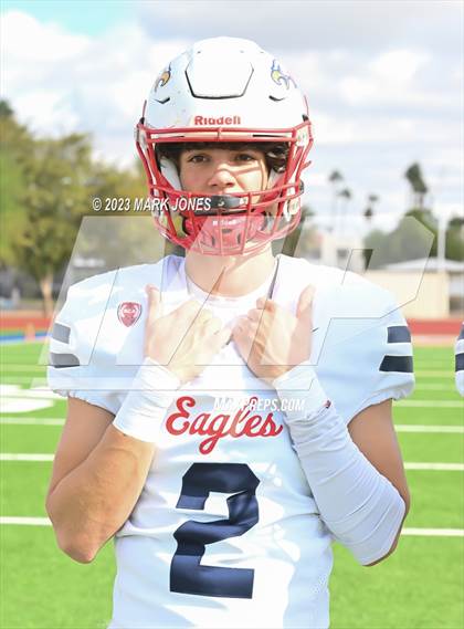 Thumbnail 2 in Scottsdale Christian Academy @ Arizona Lutheran Academy (AIA 2A Semifinal) photogallery.