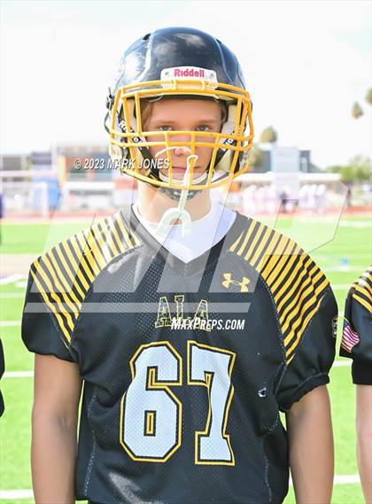 Thumbnail 3 in Scottsdale Christian Academy @ Arizona Lutheran Academy (AIA 2A Semifinal) photogallery.