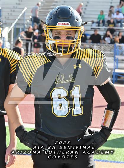 Thumbnail 1 in Scottsdale Christian Academy @ Arizona Lutheran Academy (AIA 2A Semifinal) photogallery.
