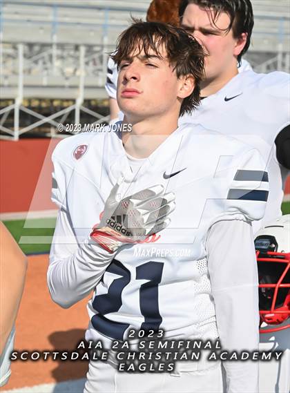 Thumbnail 2 in Scottsdale Christian Academy @ Arizona Lutheran Academy (AIA 2A Semifinal) photogallery.