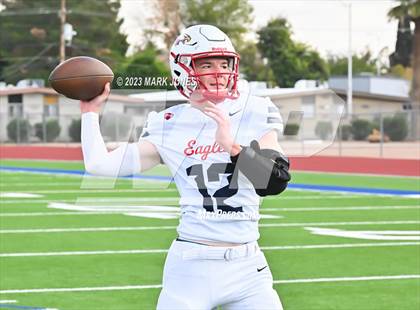 Thumbnail 3 in Scottsdale Christian Academy @ Arizona Lutheran Academy (AIA 2A Semifinal) photogallery.