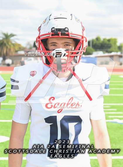 Thumbnail 3 in Scottsdale Christian Academy @ Arizona Lutheran Academy (AIA 2A Semifinal) photogallery.