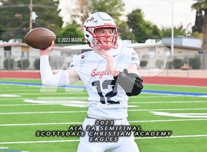 Thumbnail 1 in Scottsdale Christian Academy @ Arizona Lutheran Academy (AIA 2A Semifinal) photogallery.