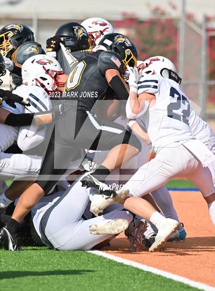 Thumbnail 2 in Scottsdale Christian Academy @ Arizona Lutheran Academy (AIA 2A Semifinal) photogallery.