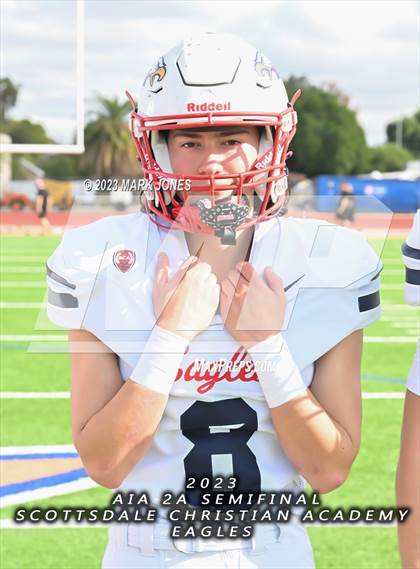 Thumbnail 1 in Scottsdale Christian Academy @ Arizona Lutheran Academy (AIA 2A Semifinal) photogallery.