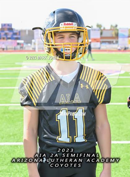 Thumbnail 2 in Scottsdale Christian Academy @ Arizona Lutheran Academy (AIA 2A Semifinal) photogallery.