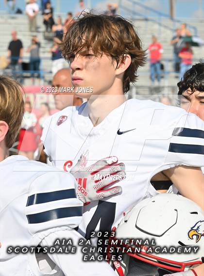 Thumbnail 2 in Scottsdale Christian Academy @ Arizona Lutheran Academy (AIA 2A Semifinal) photogallery.