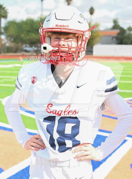Thumbnail 2 in Scottsdale Christian Academy @ Arizona Lutheran Academy (AIA 2A Semifinal) photogallery.
