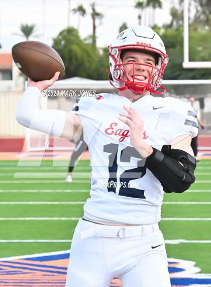 Thumbnail 2 in Scottsdale Christian Academy @ Arizona Lutheran Academy (AIA 2A Semifinal) photogallery.