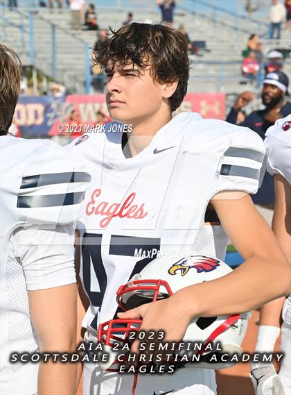 Thumbnail 1 in Scottsdale Christian Academy @ Arizona Lutheran Academy (AIA 2A Semifinal) photogallery.