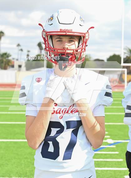 Thumbnail 3 in Scottsdale Christian Academy @ Arizona Lutheran Academy (AIA 2A Semifinal) photogallery.