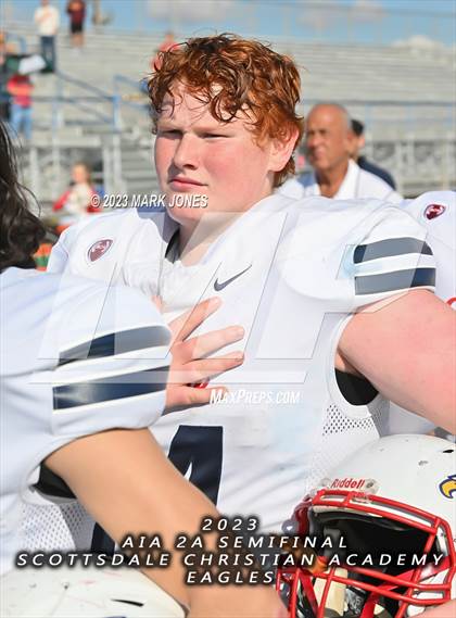 Thumbnail 3 in Scottsdale Christian Academy @ Arizona Lutheran Academy (AIA 2A Semifinal) photogallery.