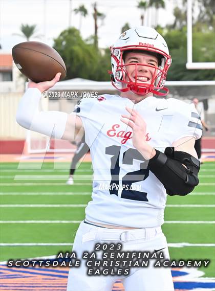 Thumbnail 3 in Scottsdale Christian Academy @ Arizona Lutheran Academy (AIA 2A Semifinal) photogallery.