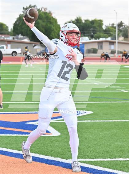 Thumbnail 3 in Scottsdale Christian Academy @ Arizona Lutheran Academy (AIA 2A Semifinal) photogallery.