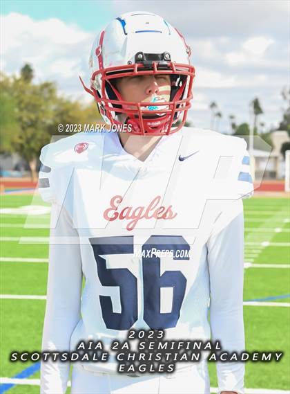 Thumbnail 1 in Scottsdale Christian Academy @ Arizona Lutheran Academy (AIA 2A Semifinal) photogallery.