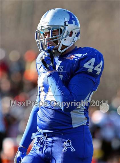 Thumbnail 2 in Auburn vs David Prouty (MIAA Division II Central Final) photogallery.