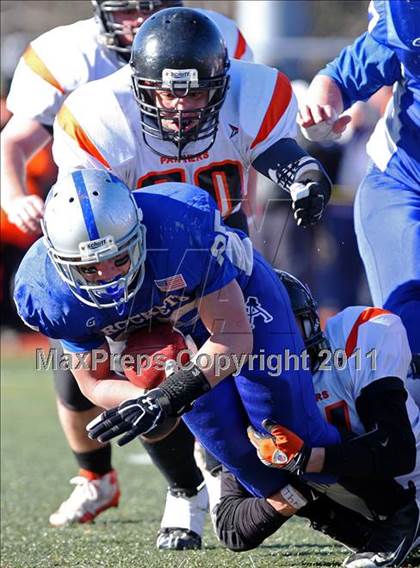 Thumbnail 2 in Auburn vs David Prouty (MIAA Division II Central Final) photogallery.