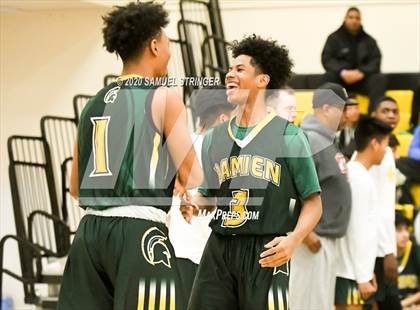 Thumbnail 1 in Damien vs. St. Joseph Notre Dame (NorCal Catholic School Challenge) photogallery.