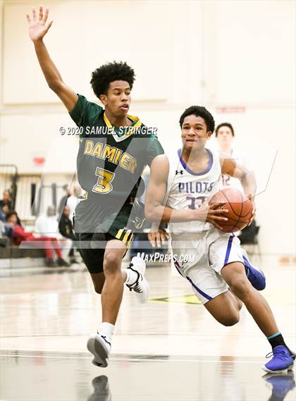 Thumbnail 3 in Damien vs. St. Joseph Notre Dame (NorCal Catholic School Challenge) photogallery.