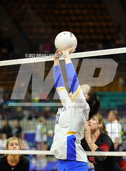 Thumbnail 1 in Dove Creek vs. Otis (CHSAA 1A State Championships Elimination Bracket Round 1) photogallery.
