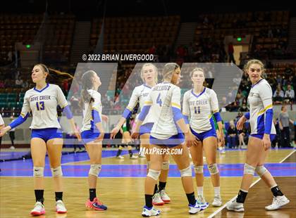 Thumbnail 1 in Dove Creek vs. Otis (CHSAA 1A State Championships Elimination Bracket Round 1) photogallery.