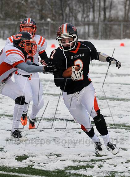 Thumbnail 2 in Port Allegany vs. Clarion Area (District IX Class A Final) photogallery.