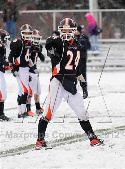 Thumbnail 2 in Port Allegany vs. Clarion Area (District IX Class A Final) photogallery.