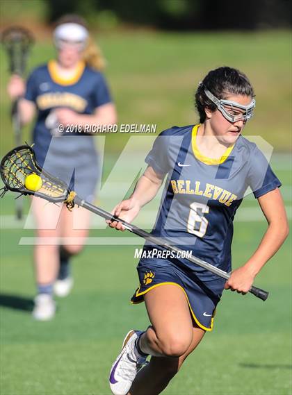 Thumbnail 3 in Bellevue vs Bainbridge (WSLAX Semifinal) photogallery.