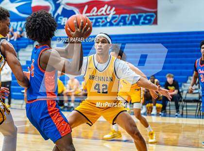 Thumbnail 1 in Brennan vs. Grand Oaks (McDonald's Texas Invitational) photogallery.