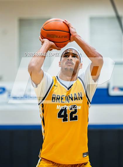 Thumbnail 2 in Brennan vs. Grand Oaks (McDonald's Texas Invitational) photogallery.