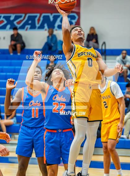 Thumbnail 3 in Brennan vs. Grand Oaks (McDonald's Texas Invitational) photogallery.