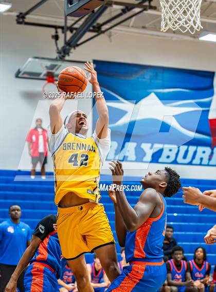 Thumbnail 2 in Brennan vs. Grand Oaks (McDonald's Texas Invitational) photogallery.