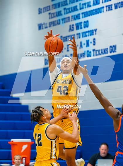 Thumbnail 2 in Brennan vs. Grand Oaks (McDonald's Texas Invitational) photogallery.
