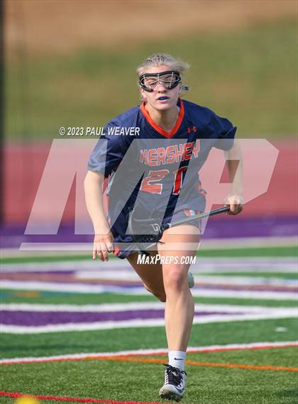 Thumbnail 3 in Hershey vs Danville (PIAA Class AA First Round) photogallery.